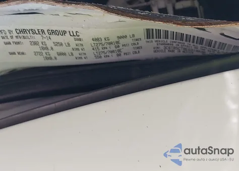 2014 Ram 2500 Tradesman z USA, uszkodzony, nr VIN 3C6TR5CT8EG318836